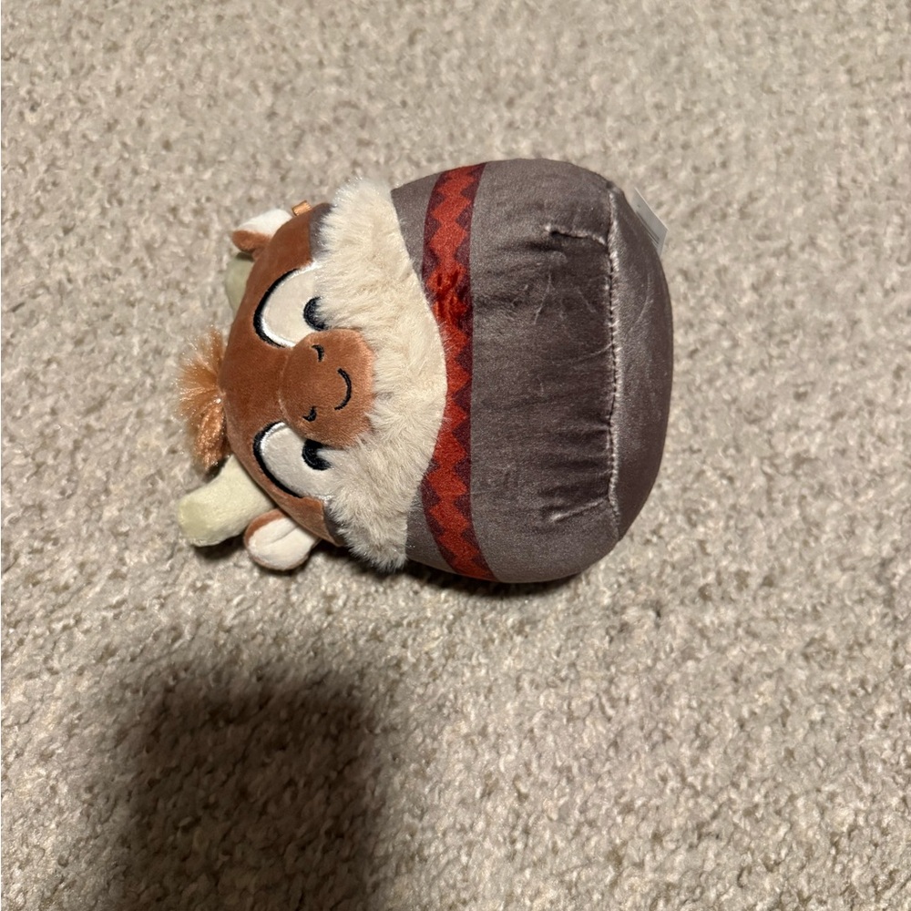 Squishmallows Brown and Cream Plush Toy